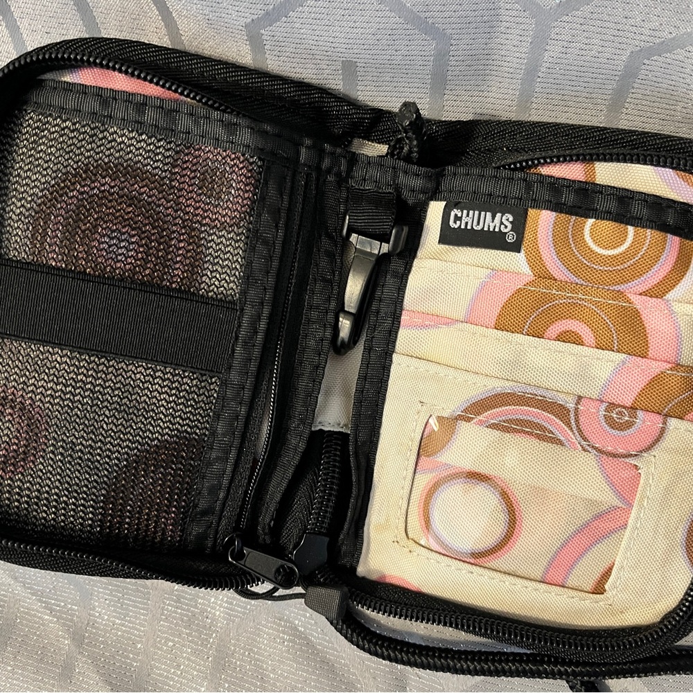 Chums Pink and Cream Women's Wallet